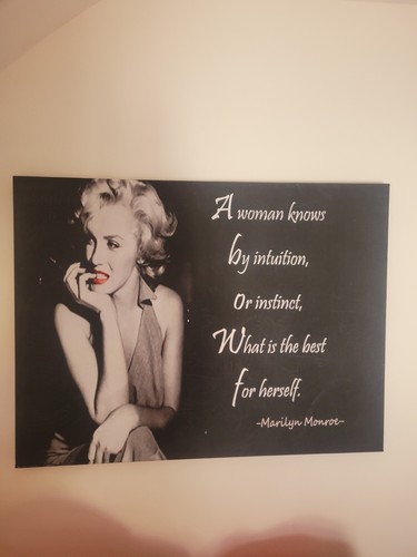 Marilyn monroe large canvas - monroe,