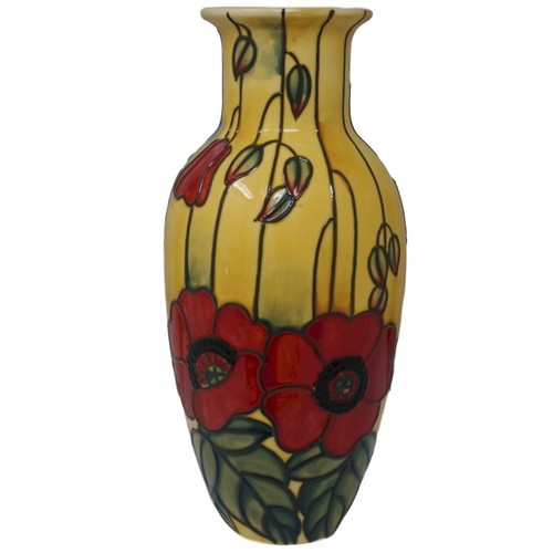 Old tupton ware poppy tube - poppy,