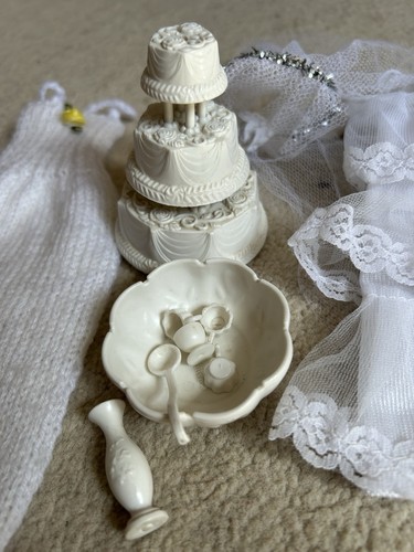 Vintage doll wedding - vintage,