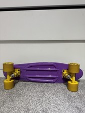 Two Bare Feet TBF Edge Penny Board 22” Long Skateboard - purple