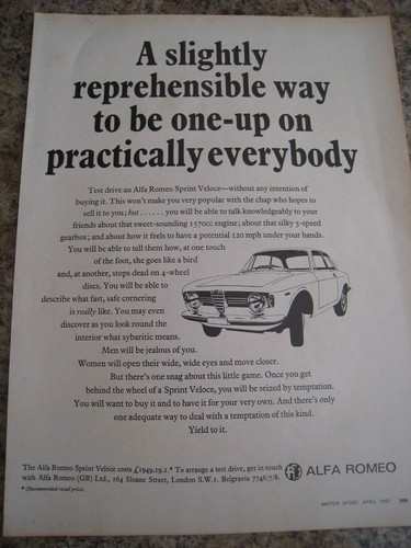 Alfa romeo sprint veloce - romeo,
