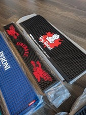 Fire Ball Long Beer Matt