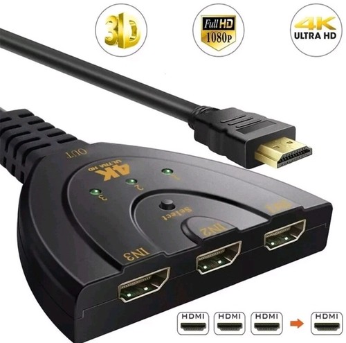 Hdmi switch gana gold - switch, 4k