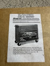 Snapon Tool Box Plaques Baggsy