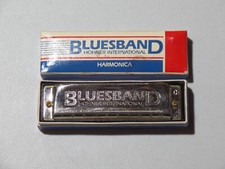 Vintage Hohner International BLUESBAND Harmonica in Box L2