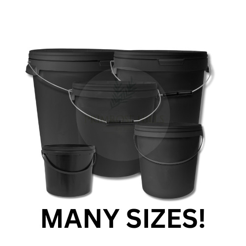 Bucket with lid heavy - lid, duty
