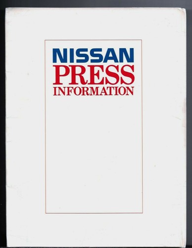 Nissan bluebird now - built, in