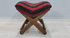 pouf footstool, ottoman chair, baho chair, Turkish stool, tribal decor, home