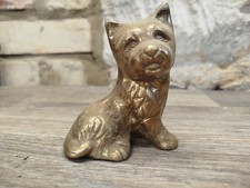 Scottie Dog / terrier Brass