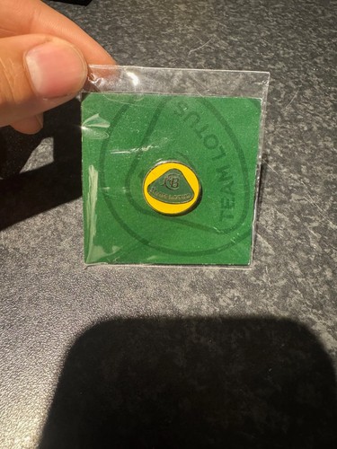 Lotus formula team button - lotus,