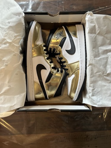 Air jordan mid metallic - air, 1