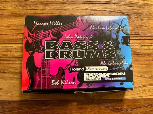 Roland jv80 bass drums - bass, &