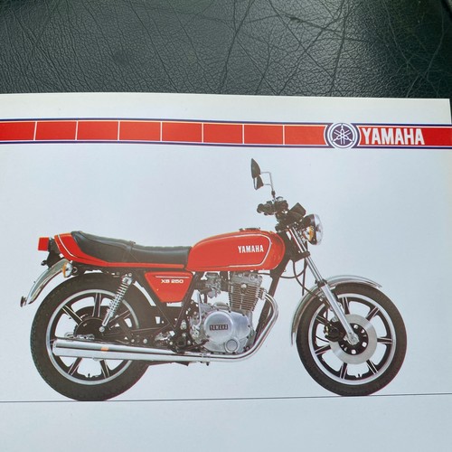 Yamaha xs250 dealer brochure - xs250,