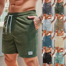 Mens Corduroy  Beach Shorts