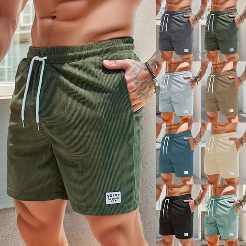Mens corduroy beach shorts - mens,