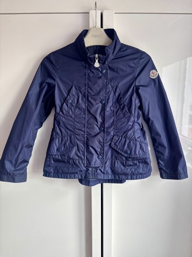 Moncler kids girls navy hooded