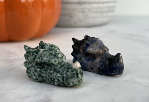 Crystal dragon head - crystal,