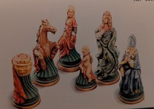 Louis XIV Chess set latex moulds