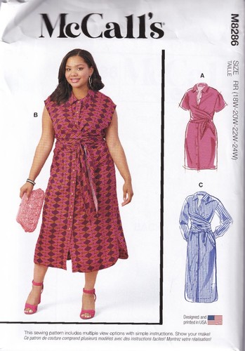 Mccalls 8286 dresses sewing - mccalls,