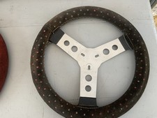 Historic Kart Polka Dot  Go Kart Steering Wheel