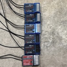 6 x Hitec Minima & Maxima Receivers 2.4Ghz AFHSS 6 Ch RC Plane Glider NO RESERVE