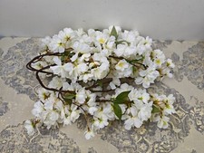Hollyone 3PCS 41'' Tall Cherry Blossom Branches, Artificial Flowers for Decorati