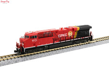 Kato GE ES44AC Canadian Pacific Kansas City 9375 1:160 Scale, N Scale