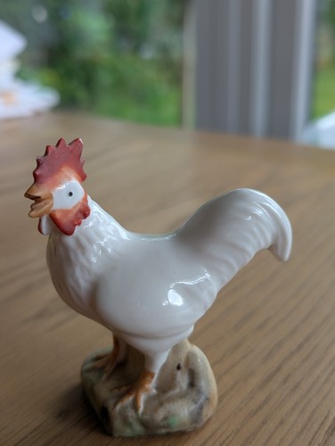 Vintage ceramic rooster - ceramic,