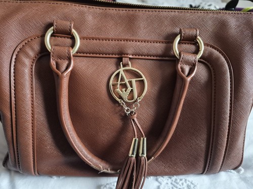 Armani jean brown handbag - armani,