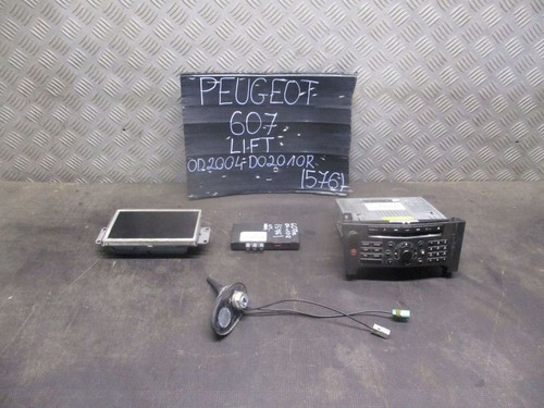 Peugeot 607 2007 dashboard - dashboard, lcd