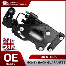 Air Suspension Compressor Pump W Valve Block Bracket for BMW X5 F15 X6 F16 13-19