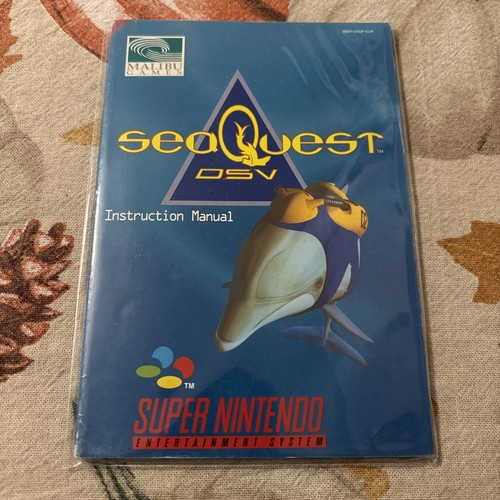 Seaquest dsv eur pal - pal, snes