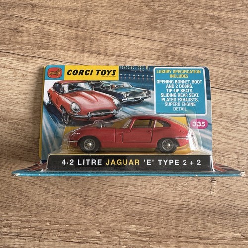 Corgi toys 335 jaguar type - corgi,