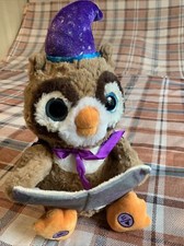 Story Book of Fairytales Talking Owl 11” 28cm Cute Plush Soft Toy 5 Stories J4
