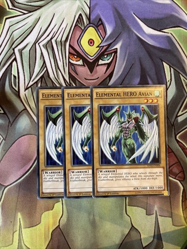 Sdhs en006 elemental hero - x3,