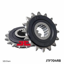 17T  JT Front Rubber / Quite Sprocket 17 Tooth  JTF704.17RB