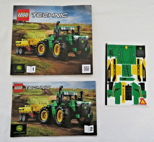 Lego technic 42136 john - 42136, deere