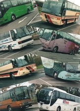 Various Bus & Coach operators x 30 Colour Photos 6" x 4" Job Lot C5