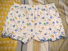 Adult nappy/diaper cotton shorts