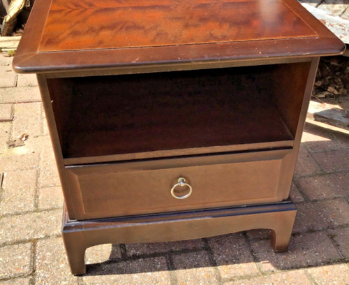 Stag minstrel bedside cabinet - minstrel,