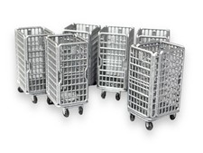 Supermarket Roll Cage - Set of