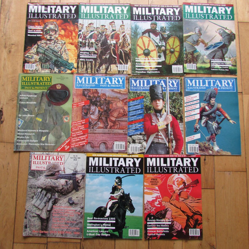 11x military illustrated past - 11x, illustrated,