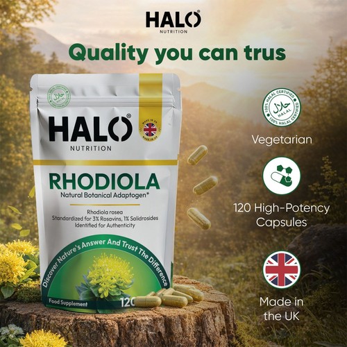 Rhodiola rosea 120 capsules - ,