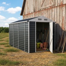 Garden metal shed - garden,
