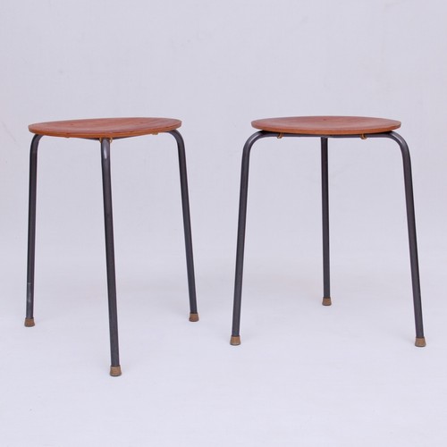 Vintage three legged stool - three-legged,