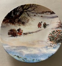 THELWELL PONIES PLATE PLEASE DIG ME OUT ROYAL WORCESTER  DANBURY MINT PERFECT