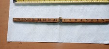 Antique 4ft folding ruler in