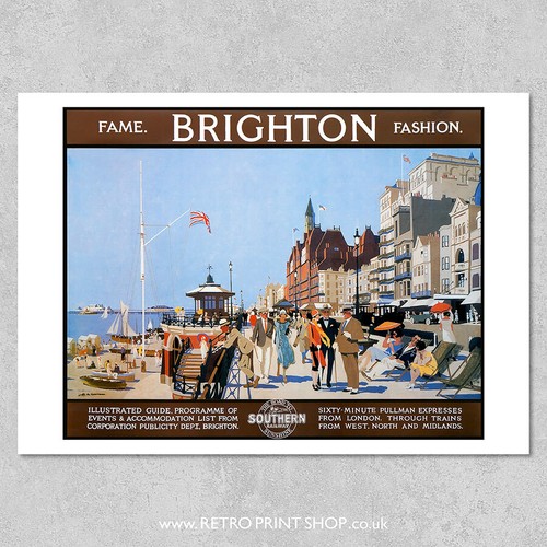 Brighton poster - sr,