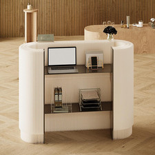 Modern Reception Desk Retail Checkout Counter Desk Office Receptionist Table