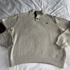 Chaps Jumper Size XL Beige